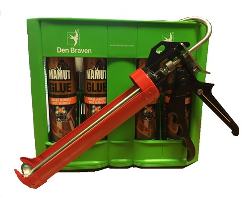 HIGH TACK 12x290ml BIJELI MAMUT GLUE + PIŠTOLJ GRATIS